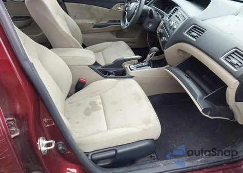 2014 Honda Civic Lx из США, поврежденный, VIN 19XFB2F57EE008291